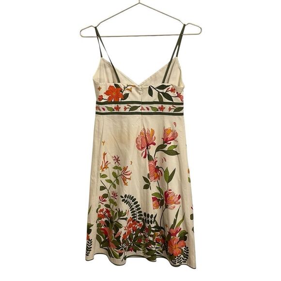 J. Crew Rousseau Floral Dress by Adrienne Watkins Cotton Size 0 - Picture 5 of 8